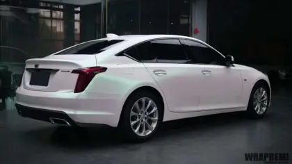 Aurora White Car Wrapping 1.52*18M