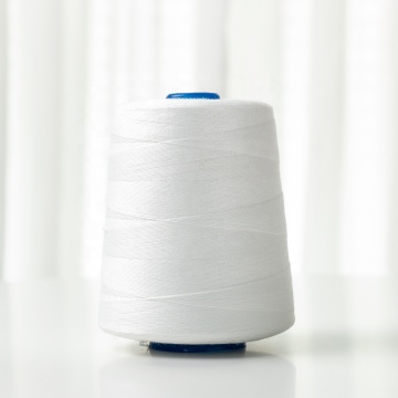 High-Quality Black and White 100% Polyester 20s/4 Sewing Thread: Chinese Factory Prices