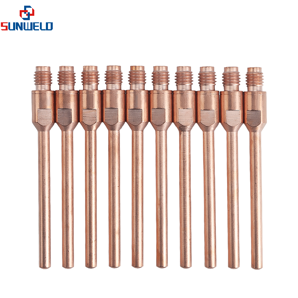 XL140.1584 XL36KD.501D.A.AT305.355.405.W.WT440.540 Contact tip 1.0 CuCrZr M8 1.0 85mm 10PCS(5)