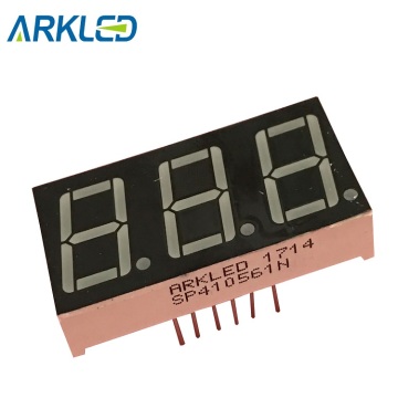 0.56 inch three digits led display white color