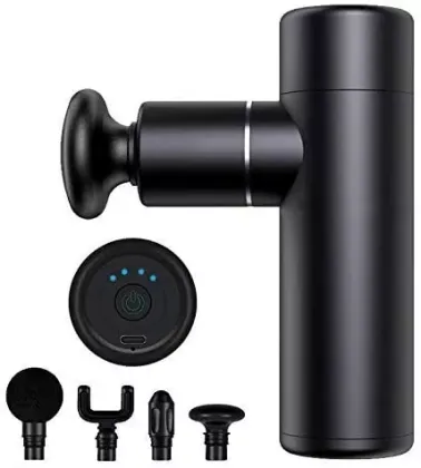 Touch Screen Electronic Massage Gun with 4 Heads - Thera Gun