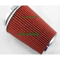 Filtro aria universale rosso universale di altezza 230 mm