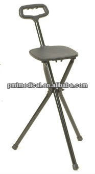 Hospital cane stool/folding cane seat stool