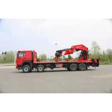 Customized heavy duty hydraulic folding boom crane