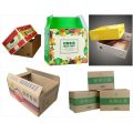 Vegetable box corrugated box upper and lower lid