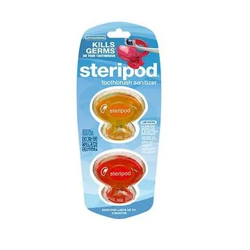 Steripod Toothbrush Sanitizer, Lab Tested