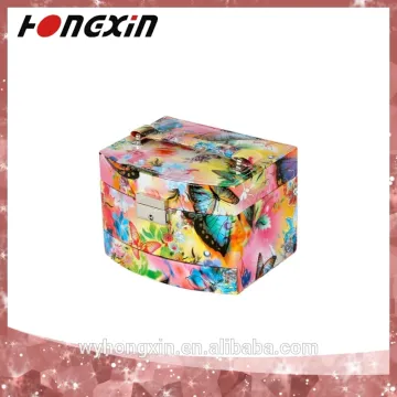 woman beaty PU leather jewelry box from Zhejiang