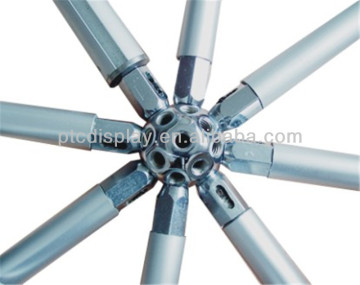 Aluminum ball of 26 holes,connector for tube truss system