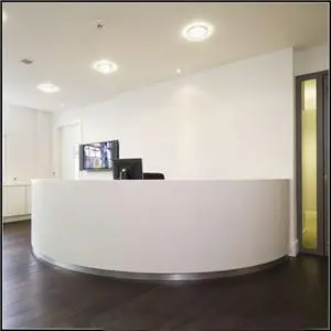 Curved Reception Desk