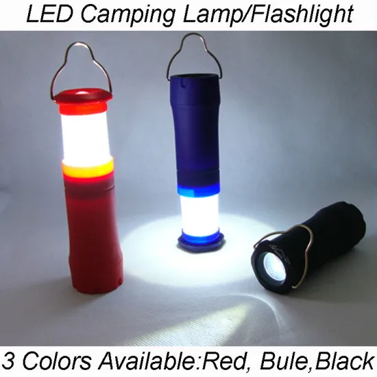 2014 hot selling plastic body zoom cheap LED camping lamp