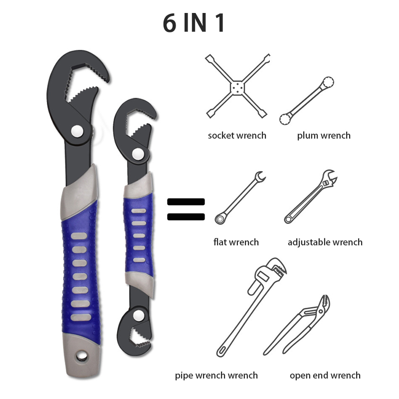 Multi functional universal open-end wrench automobile maintenance tool