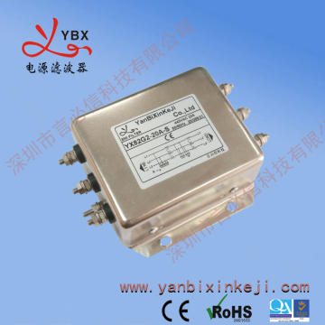 The most popular 380V / 440V wholesale three phase three wire EMI noise filter