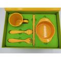 Compostable CornstrachTraining 5 Pieces Tableware Set