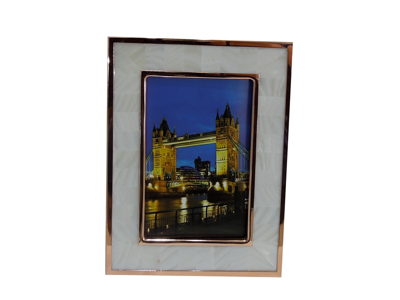 mother of pearl photo frame