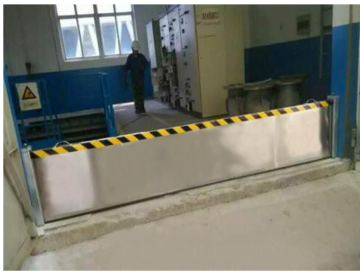Aluminum flood water control protection plate system