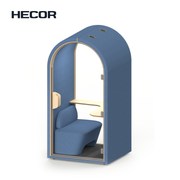 Soundproof Pod with Gentle Lighting & Sensor