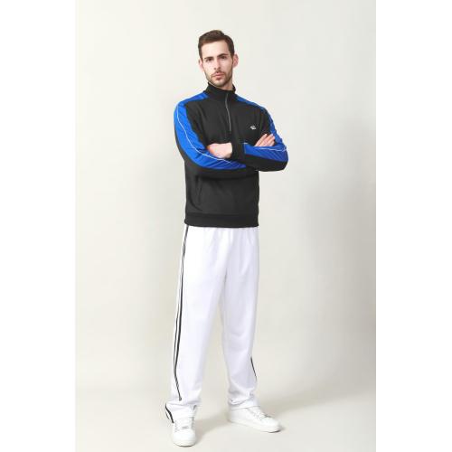 China MEN'S CONTRAST TRICOT ZIP JACKET Factory