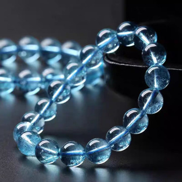 Natural Ice Sea Blue Treasure Bracelet Female
