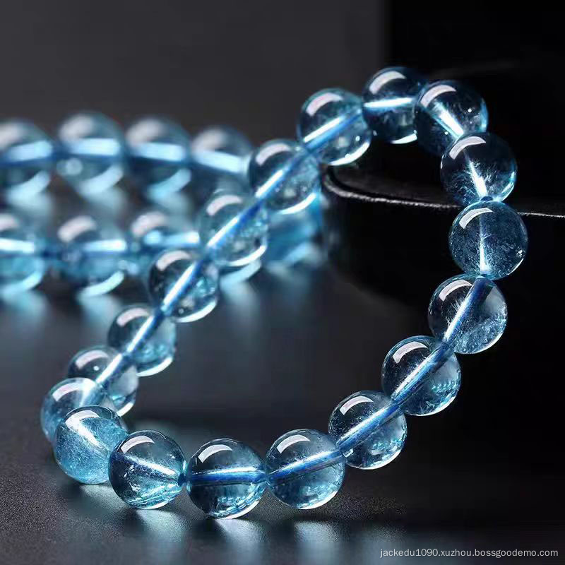 Natural Ice Sea Blue Treasure Bracelet Female