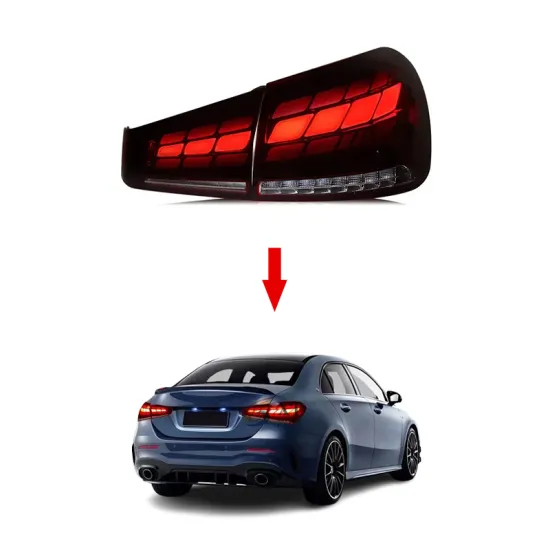 XT High Quality Upgrade LED Taillights for Mercedes Benz A Class W177 2019-2022
