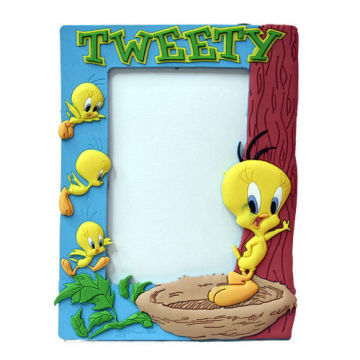 3d Effect Silicone Photo Frame, Eco-friendly Silicone Cute Picture Frames For Promotion