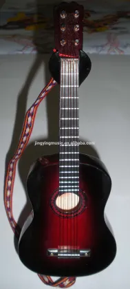Mini instrument model, Wood guitar model, Home Furnishing decoration to send to friends birthday gift