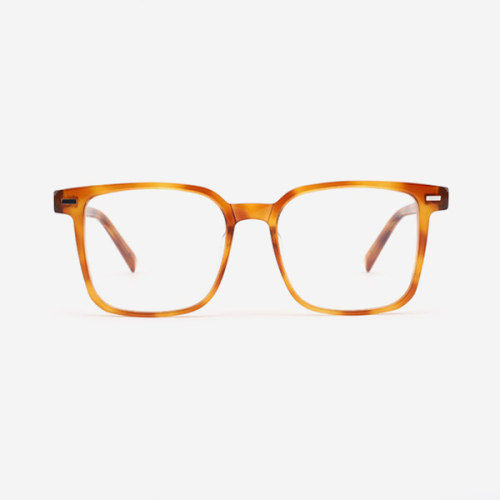 Square Angular Acetate Unisex Optical Frames 21A3117