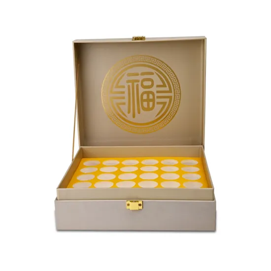 High-end flip-top cardboard packaging gift box