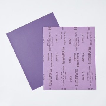 775WP Purple Aluminum Oxide Wet and Dry Sandpaper