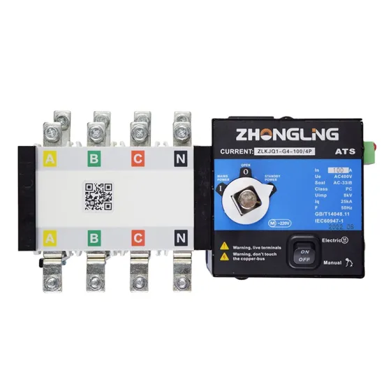 OEM Factory Prices: High-Quality 100A Dual Power Automatic Changeover Switches for Generators - 4 Pole Accessory Kit
