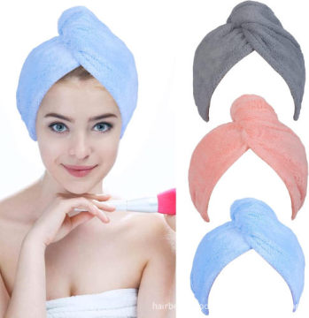 Women's Hair Quick Drying Microfiber Bath Towel Turban