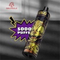 Fantastiques saveurs jetables vape 5000puffs