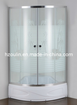 Coconut Tree High Tray Shower Room Cabin (E-03CT High tray)