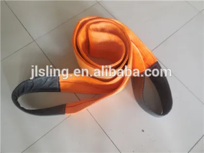 EN 1492-1 10 t webbing sling polyester eye eye webbing sling round sling