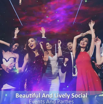 Star Projector Night Light with Remote Control - Celestial Lighting