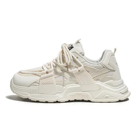 Stylish and Comfortable Men's Breathable Mesh Cloth Sneakers for Spring 2024