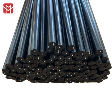 Custom Colored PET Plastic Rods in Yellow, Blue, Orange, Black, and White