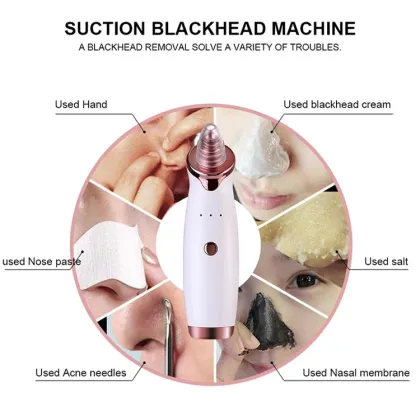 Electric Blackhead Suction Facial Remover: Pore Vacuum Blackhead Extractor