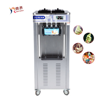 High-Quality Ice Cream Maker: 3 Flavors Commercial Soft Serve Ice Cream Machine For Sale