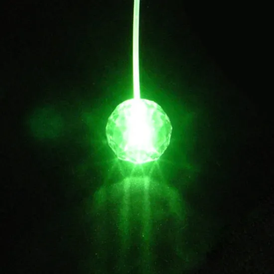 EP-053 Crystal End Fitting for PSSOF-1*0.75 Fiber Optic Chandelier Curtain