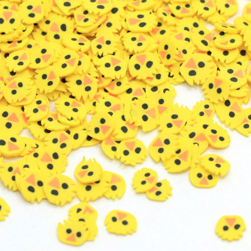 High Quality Lovely Baby Chicks Animal Slice 3D Polymer Clay Micro Nail Art Design DIY Decorative Nail Patch Accessories