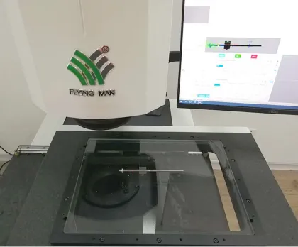 Rapid precision optical image measuring instrument