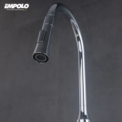 CUPC Kitchen Faucets with Pull Down Sprayer Swan Kitchen Sink Taps