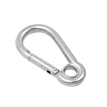 Keluli tahan karat 316 &amp; 304 Carabiners, DIN5299 Spring Snap Hooks With Eye: Penyelesaian Carian Terbaik Anda
