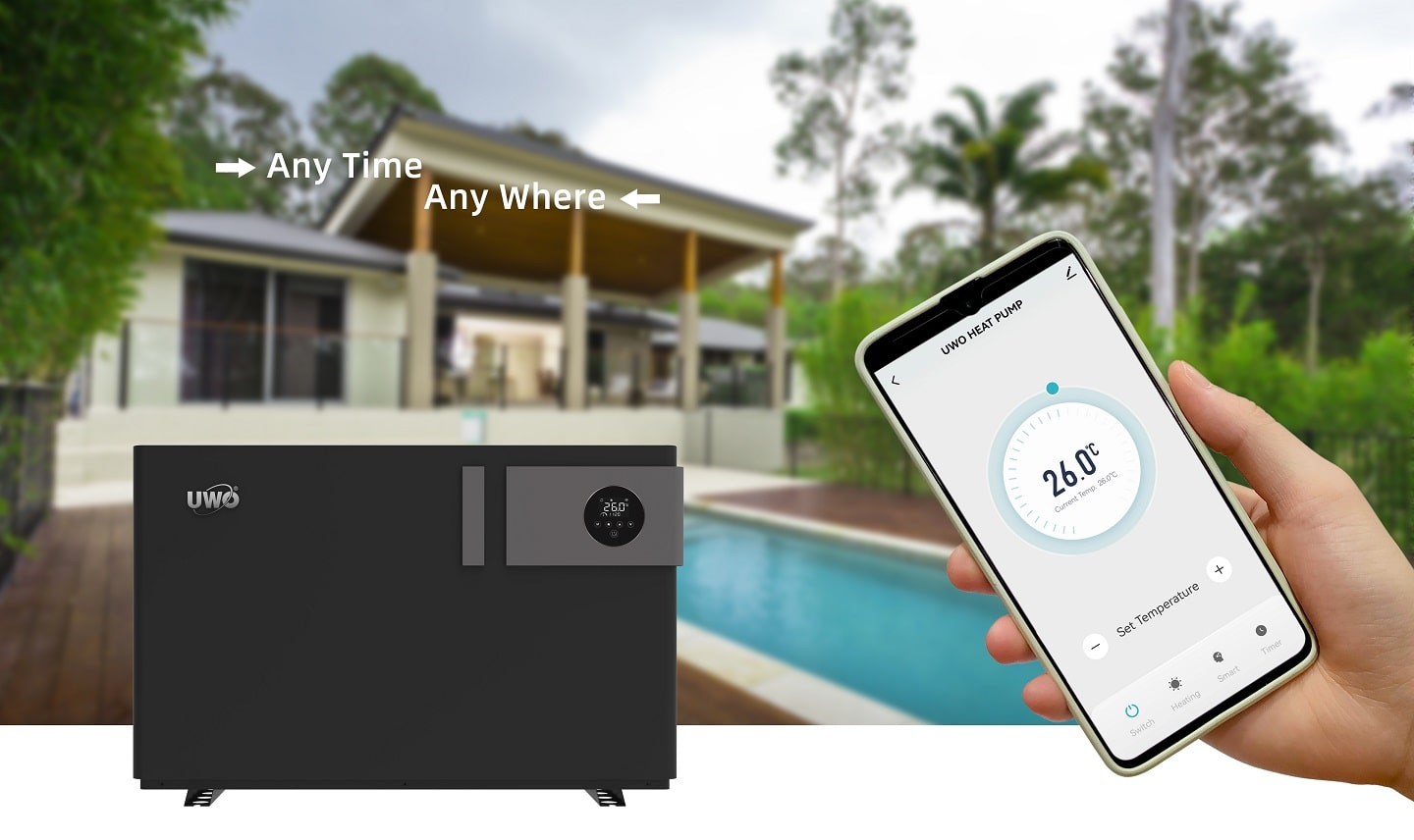 Varipool Pool VariPool Wonder Side-discharge Inverter Pool Heat Pump China ...