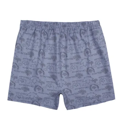 Middle-aged and Elderly Men's Loose Cotton Boxer Briefs