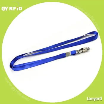 1cm Width, Fine Thread, Big Hook, Fabric Lanyards for Events (LY1002)