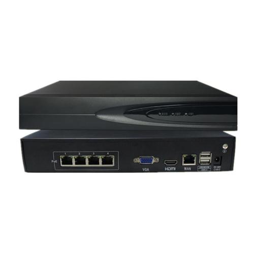 H.265+ 4chs POE NVR