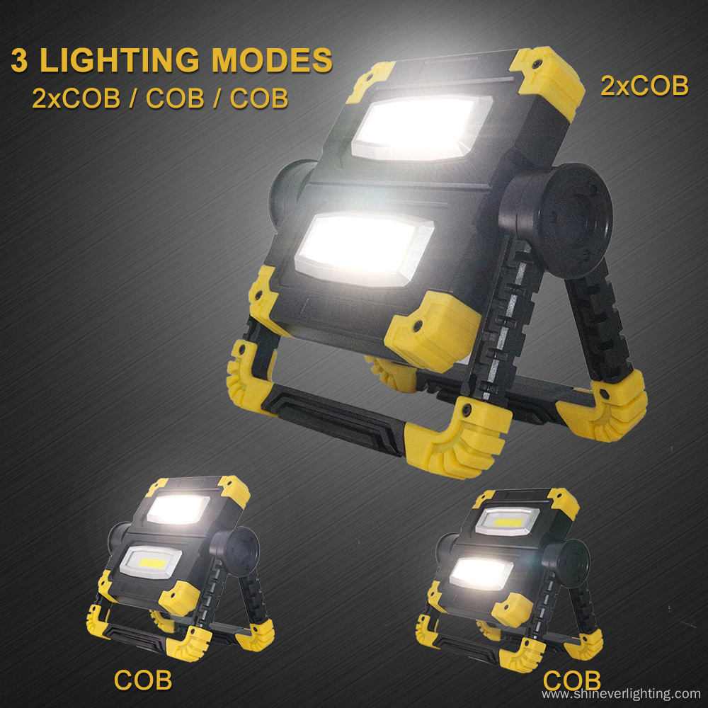 10W Portable Cordless COB LED Work Light