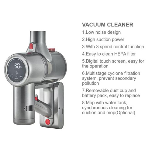 Multifunctional wet and dry vacuum cleaner